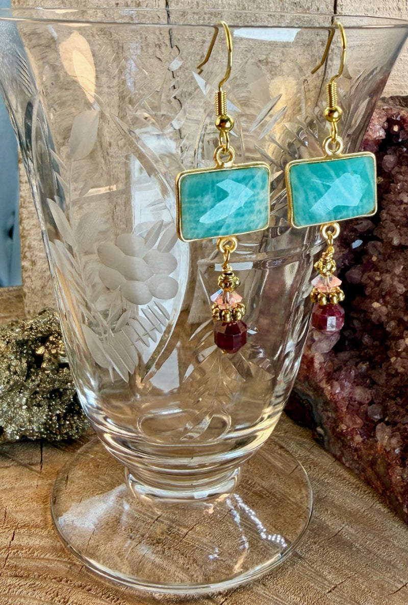 Amazonite and Tourmaline