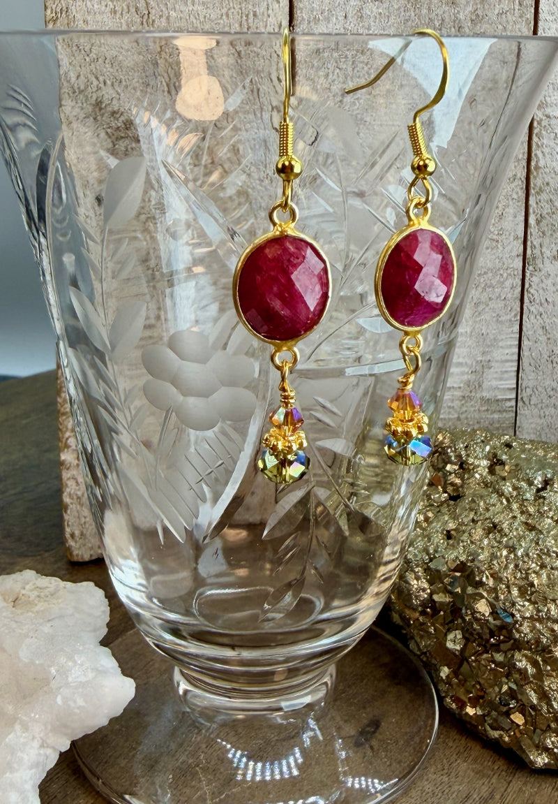 Ruby Tuesday Earring