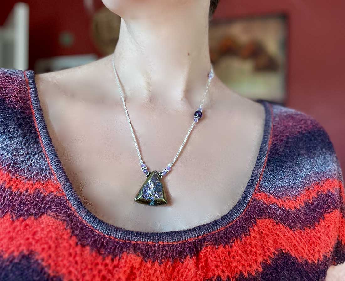 All That Glitters Comes In Gold And Silver Necklace