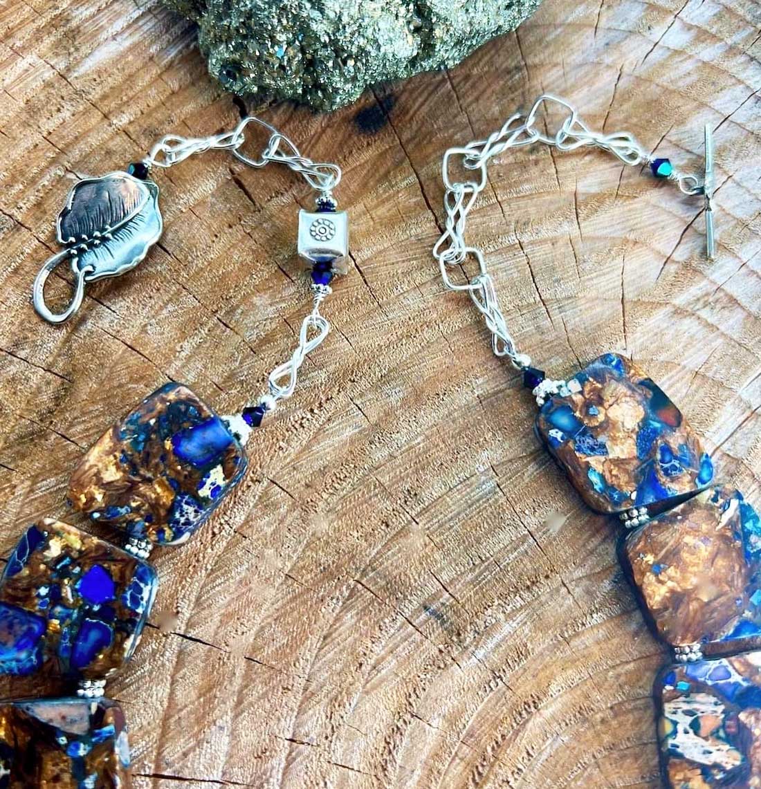 Falling Into Winter Necklace