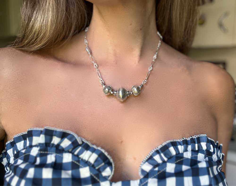 July Baby Necklace