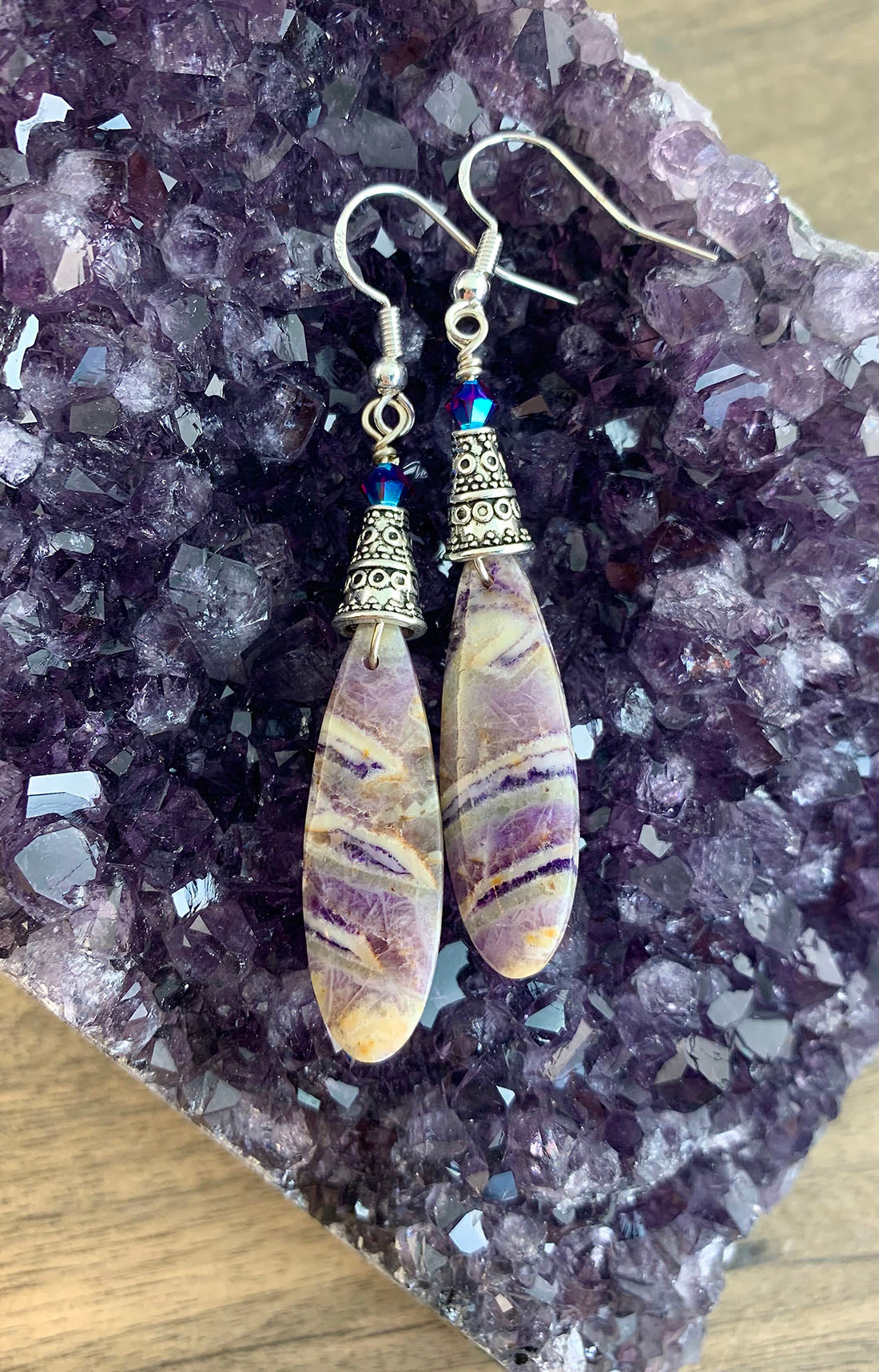 The Fluorite Earrings