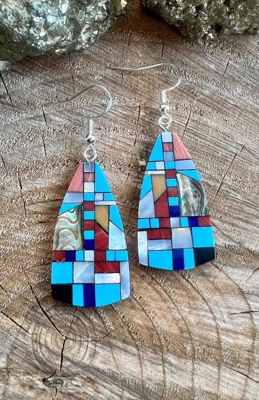 American Indian Tribute Earring