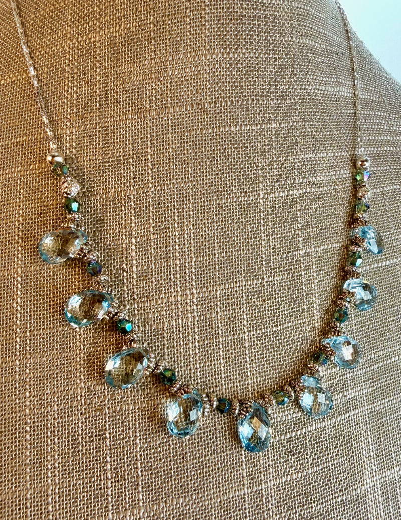 Dreamy Aquamarine Necklace