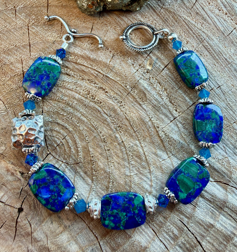 Azurite Malachite Bracelet