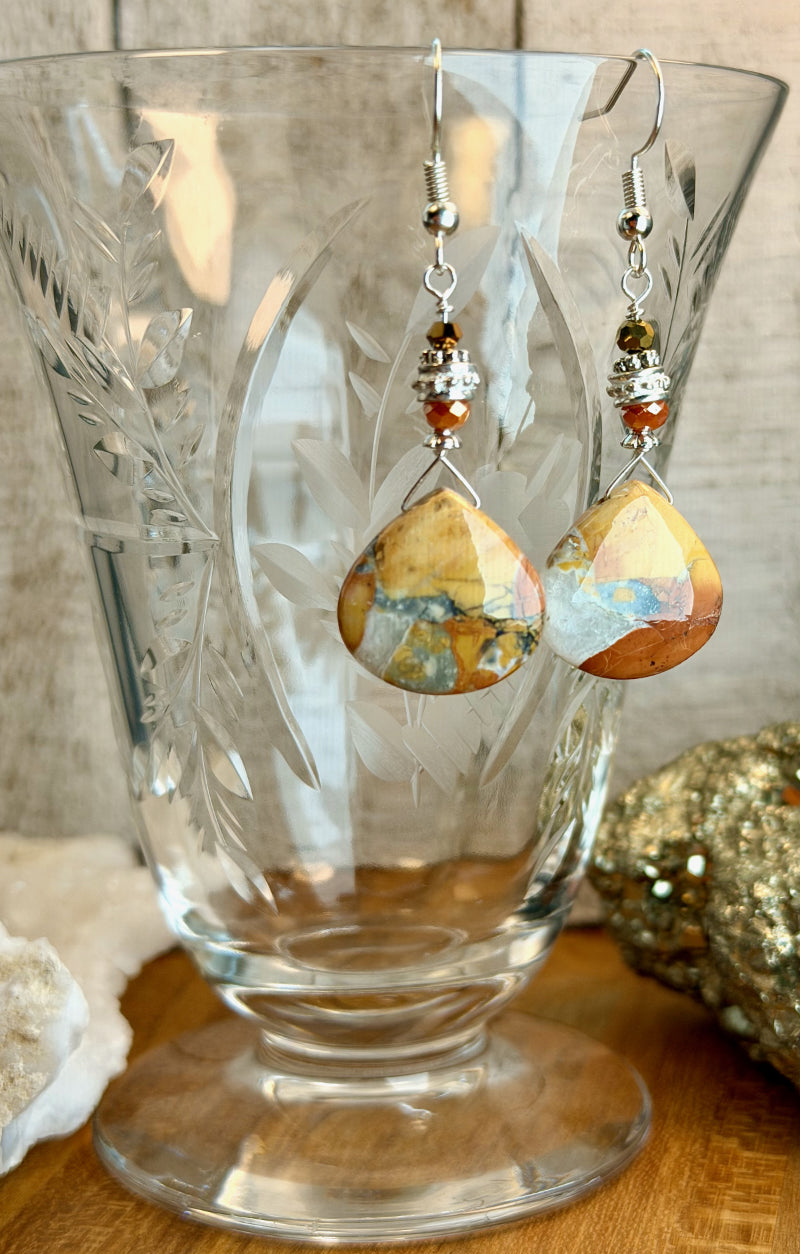 Malinga Jasper Earrings