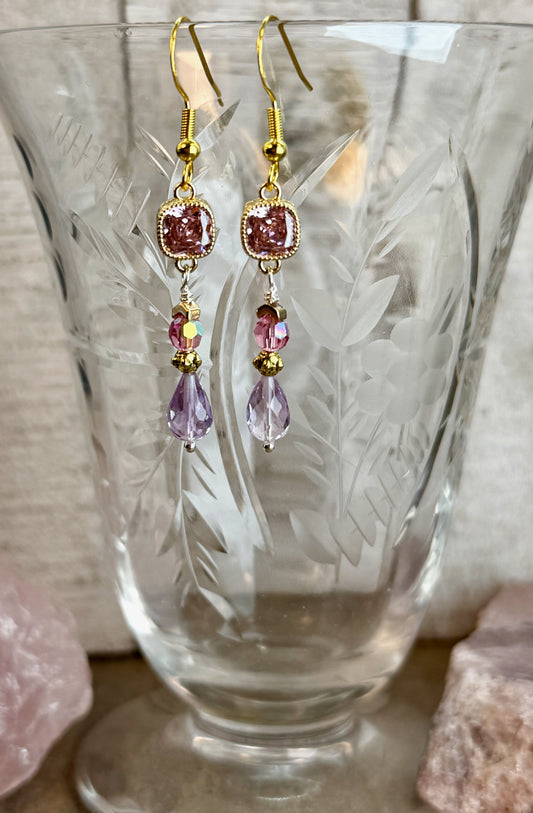 Powder Pink Earrings
