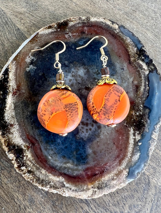African Safari Earrings