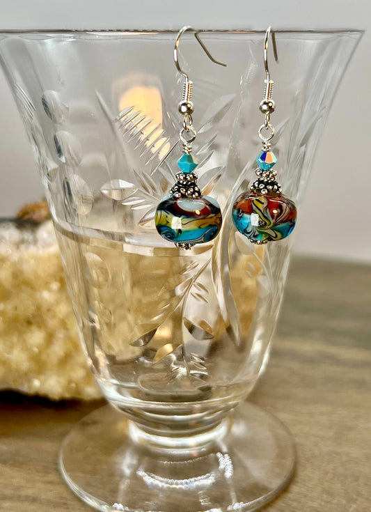Butterscotch On A Sunday Earrings