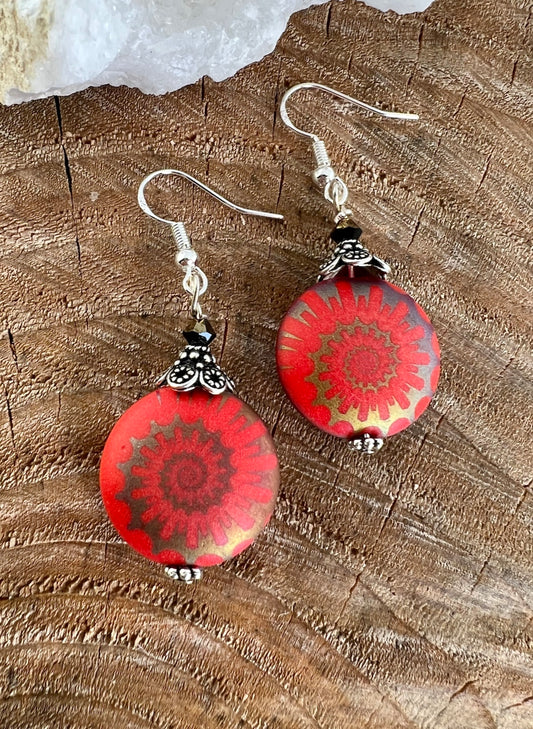 Downward Spiral Earrings