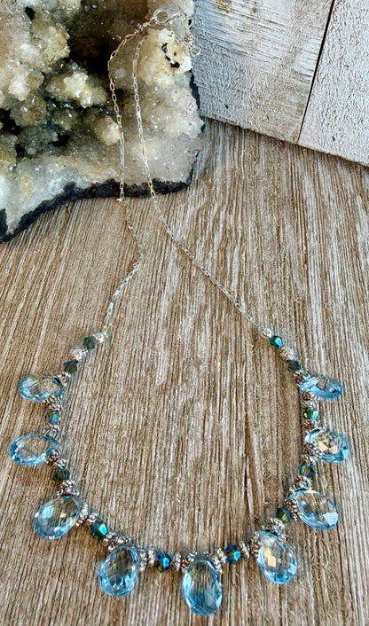 Dreamy Aquamarine Necklace