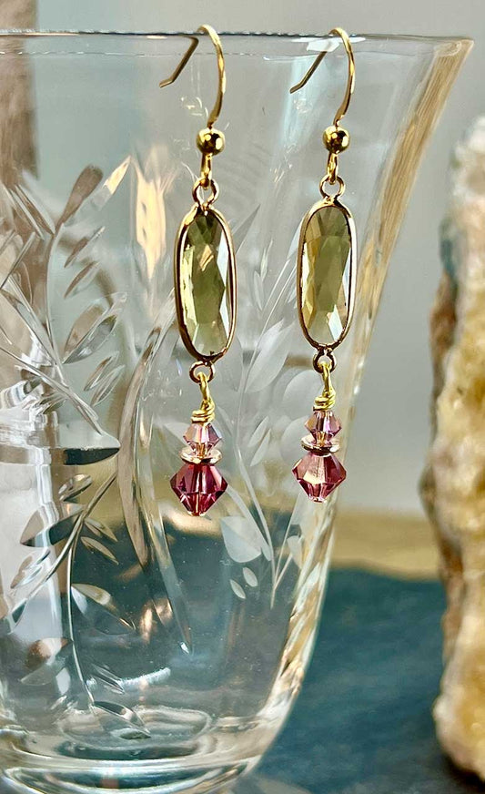 Olive Branch Earrings