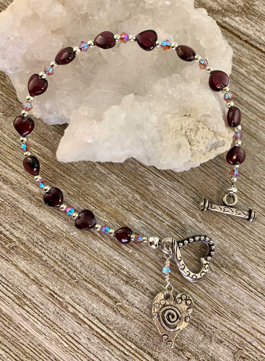 Eternity Of Hearts Bracelet