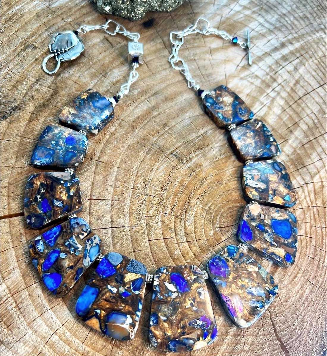 Falling Into Winter Necklace