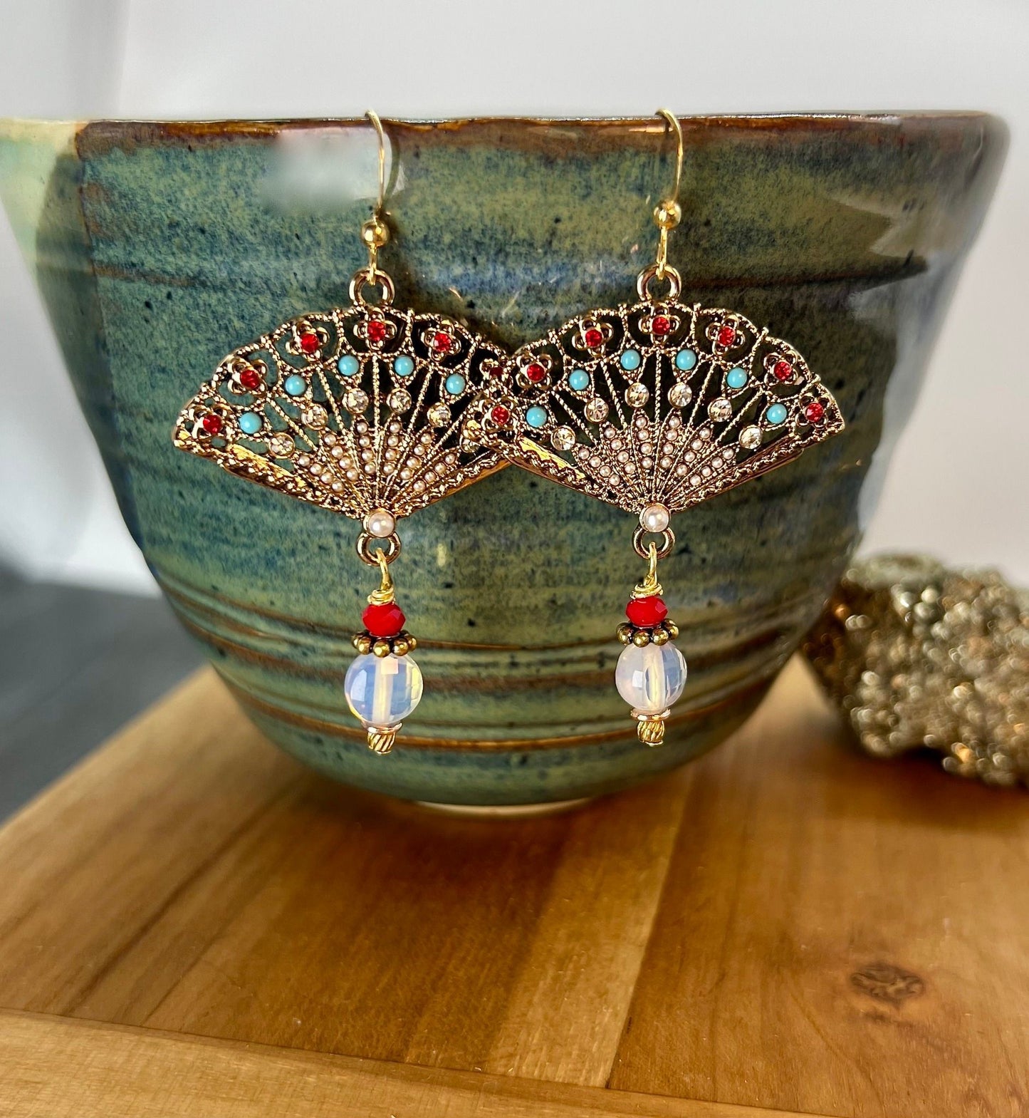 Fan Of Vintage Earrings