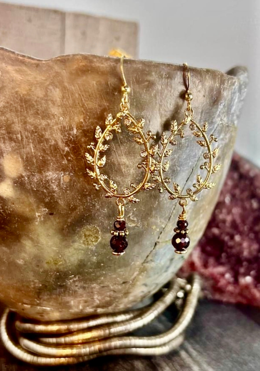 Garland and Garnets
