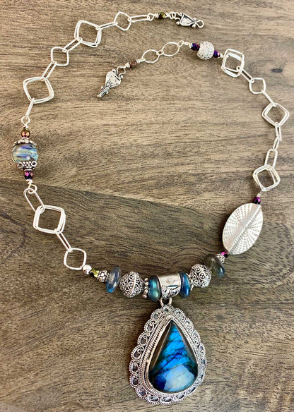 Labradorite Of Love Necklace
