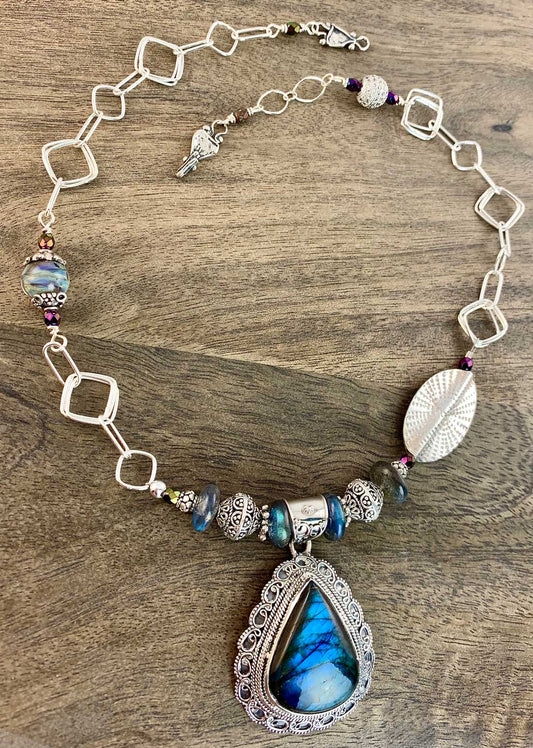 Labradorite Of Love Necklace