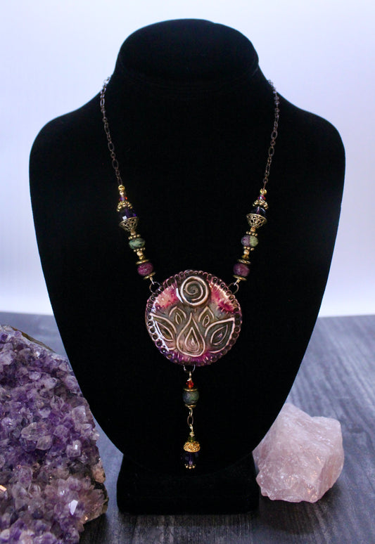 Lotus For A Lady Necklace