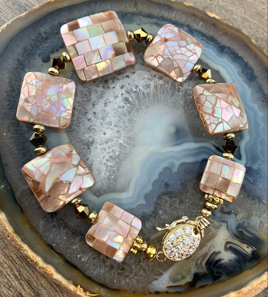 Peachy Mother of Pearl