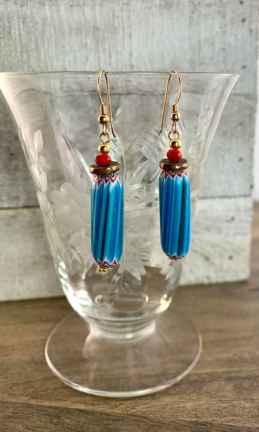 Red, White and Blue Earrings