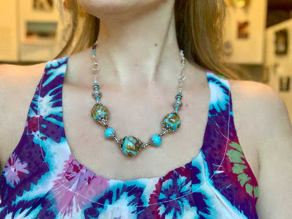 Ride The Wave Necklace