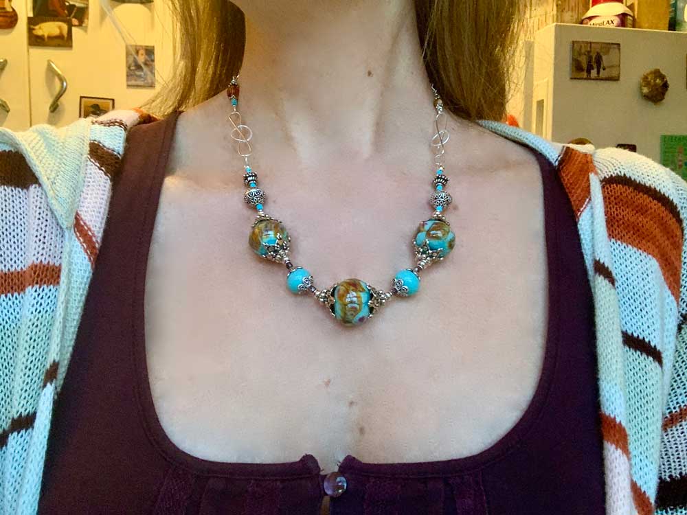 Ride The Wave Necklace
