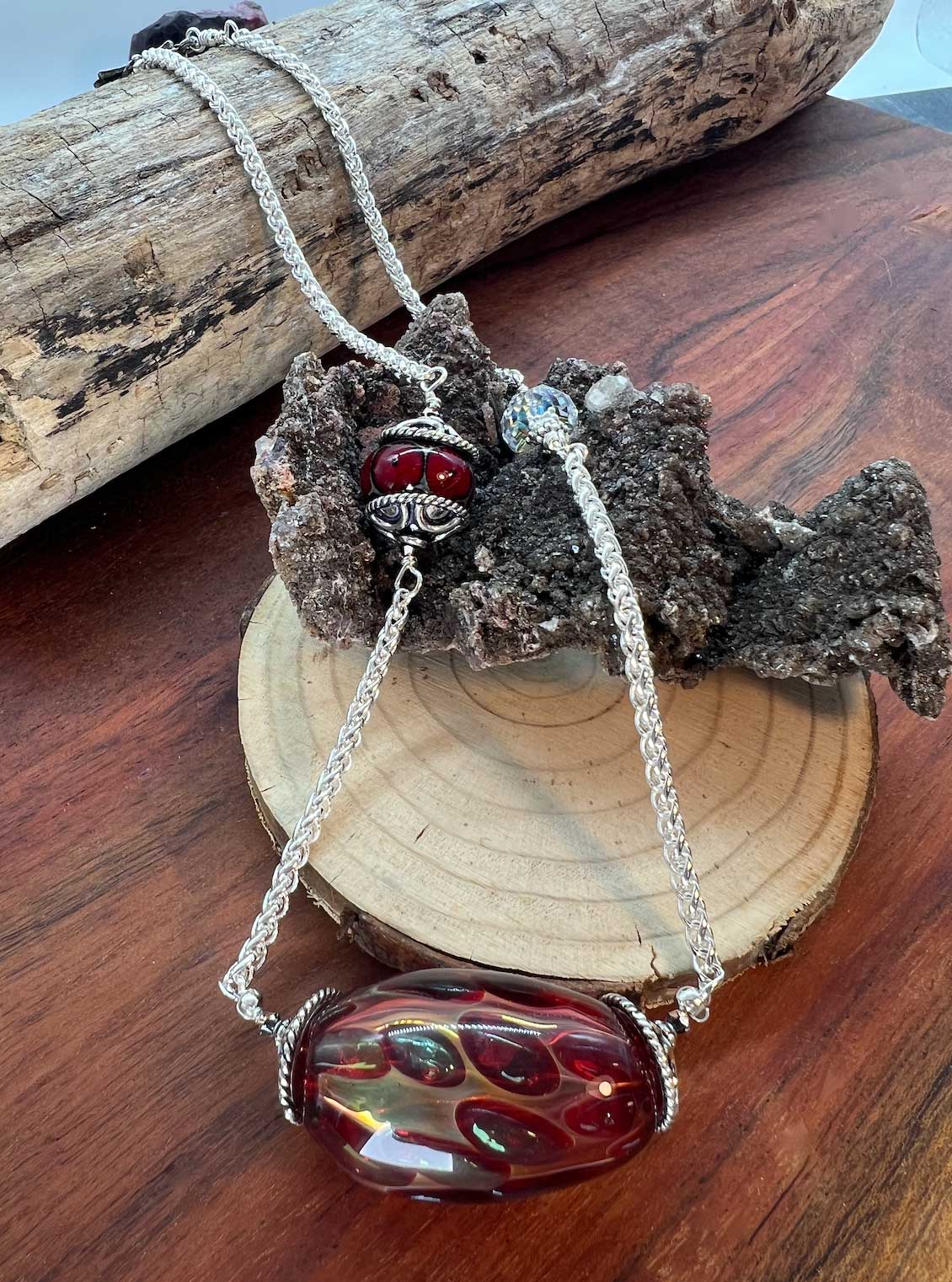 Seeing Red Necklace