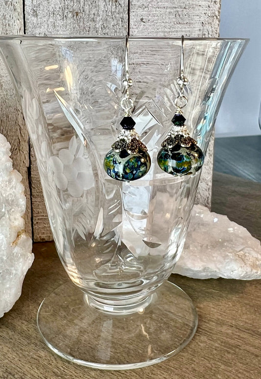 Serpent’s Egg Earrings
