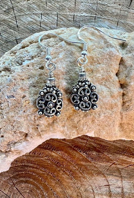 The Sterling Celtic Earrings