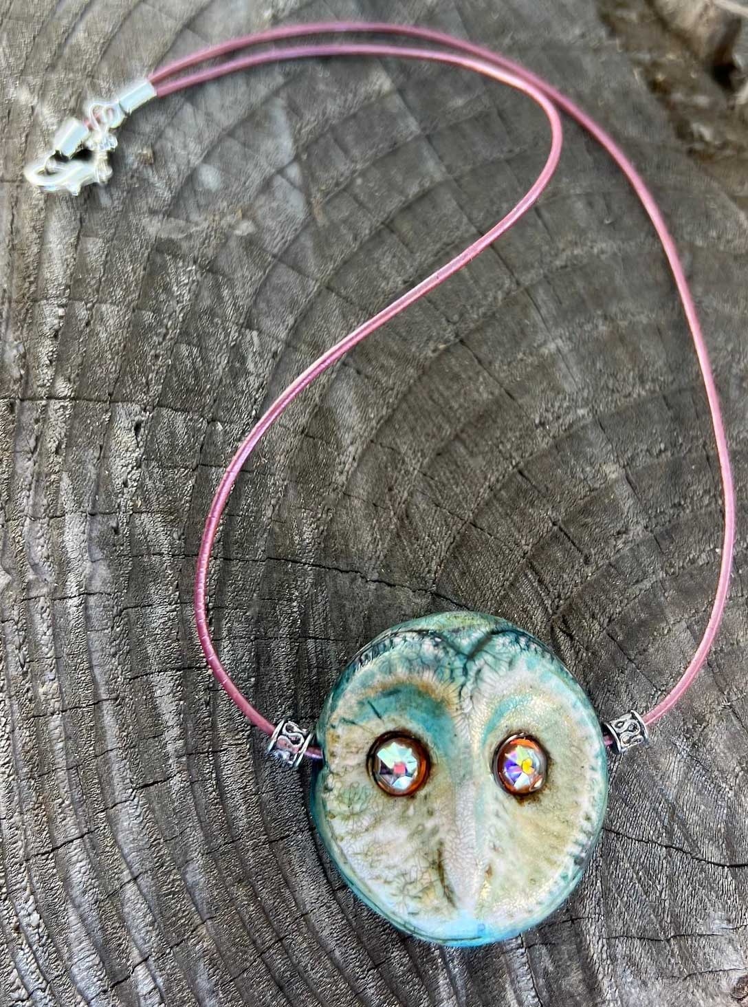 Sweet Swanky Owl Necklace
