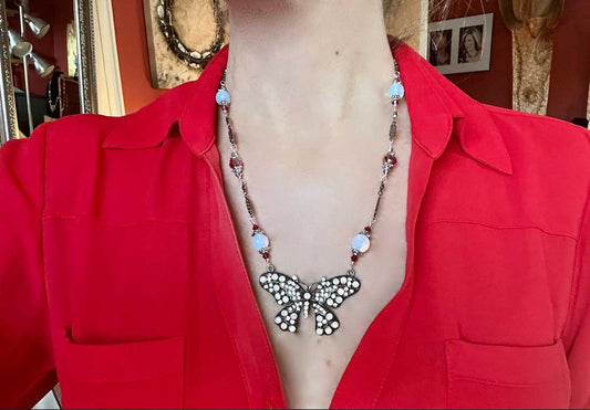 The Holiday Butterfly Necklace