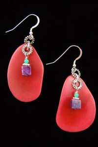 Brazilian Tagua Earrings Image