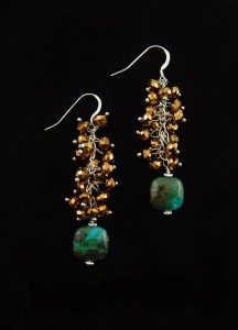 Rusted Root Earrings Image