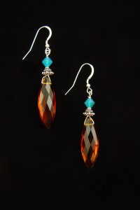 Navajo Crystal Earrings Image