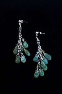 Exotic Turquoise Earrings Image