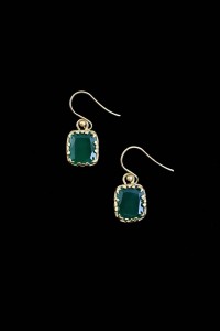 Green Onyx Earring Image