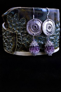 Purple Sugar Earring Image