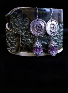 Purple Sugar Earring Image