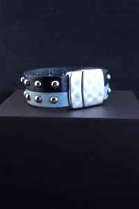 Spitfire Cuff in Black and Blue