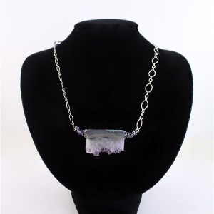 Simple Amethyst Necklace