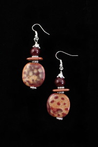 Peach Cobbler Earrings