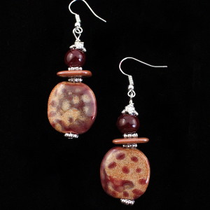 Peach Cobbler Earrings