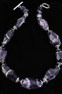 Chunky Amethyst Necklace