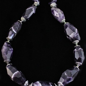 Chunky Amethyst Necklace