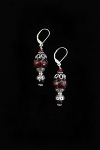 Holiday Red Earring