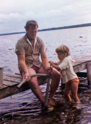 Dad and Me-Maine