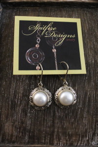 Antique Pearl Earrings