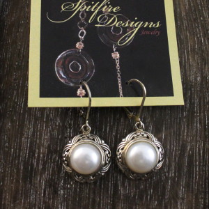 Antique Pearl Earrings