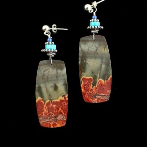 Brimstone Blaze Earrings